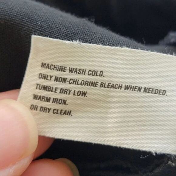 GAP True Straight Stretch Pants Black Women Size 6A Mid Rise Work Career Classic - Picture 11 of 11